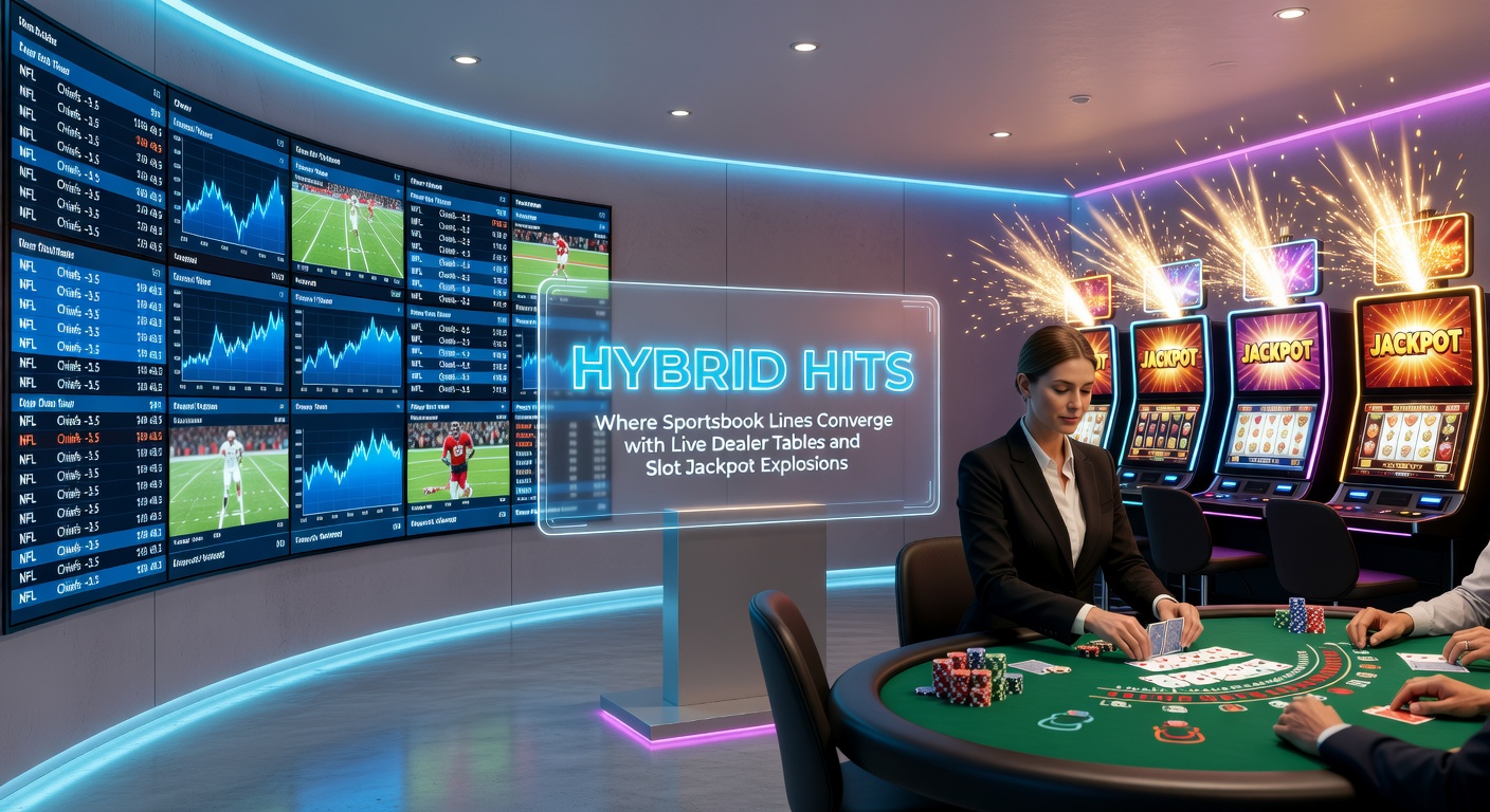 Close-up of mobile screen displaying live soccer betting odds next to a spinning slot reel with jackpot ticker and live dealer video feed